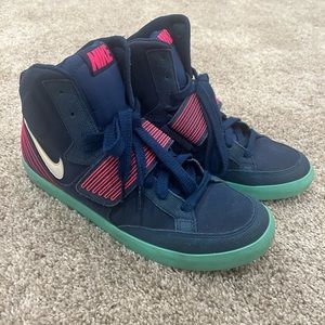 Nike Skystepper Brave Blue/Pink Glow High Top Shoes